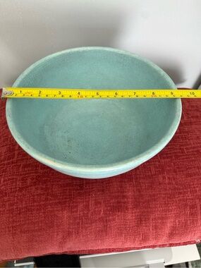 Aqua Glazed Ceramic Bowl
